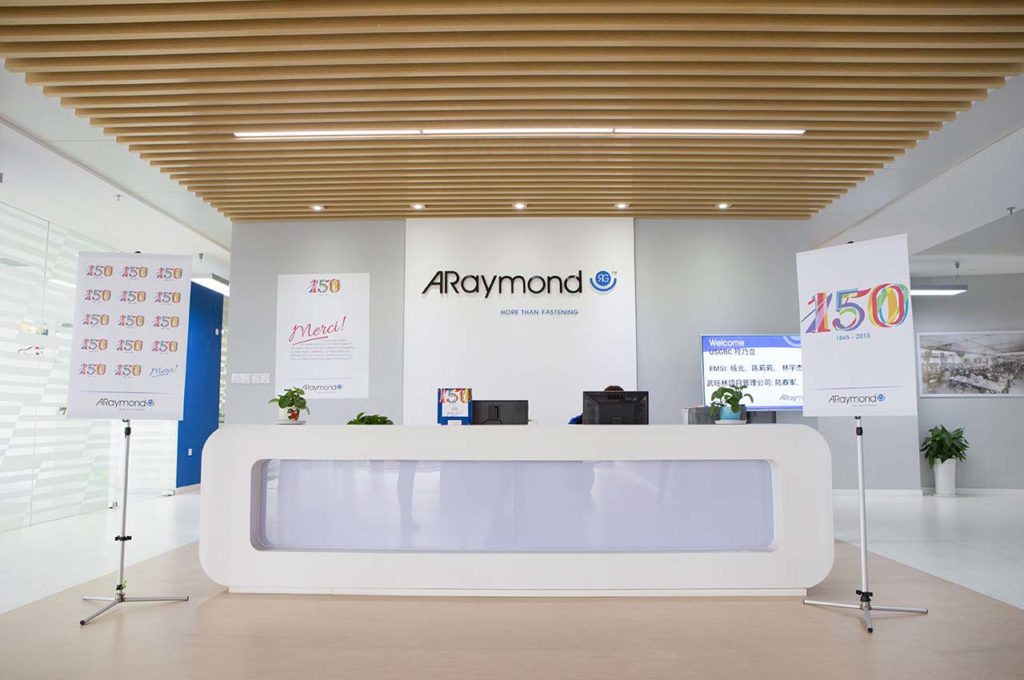 agencement bureau ARaymond Espace Accueil